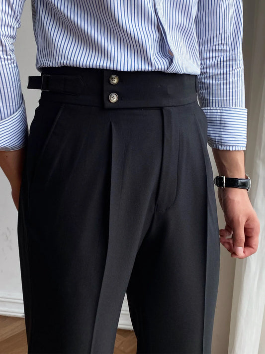 Calça masculina Old Money